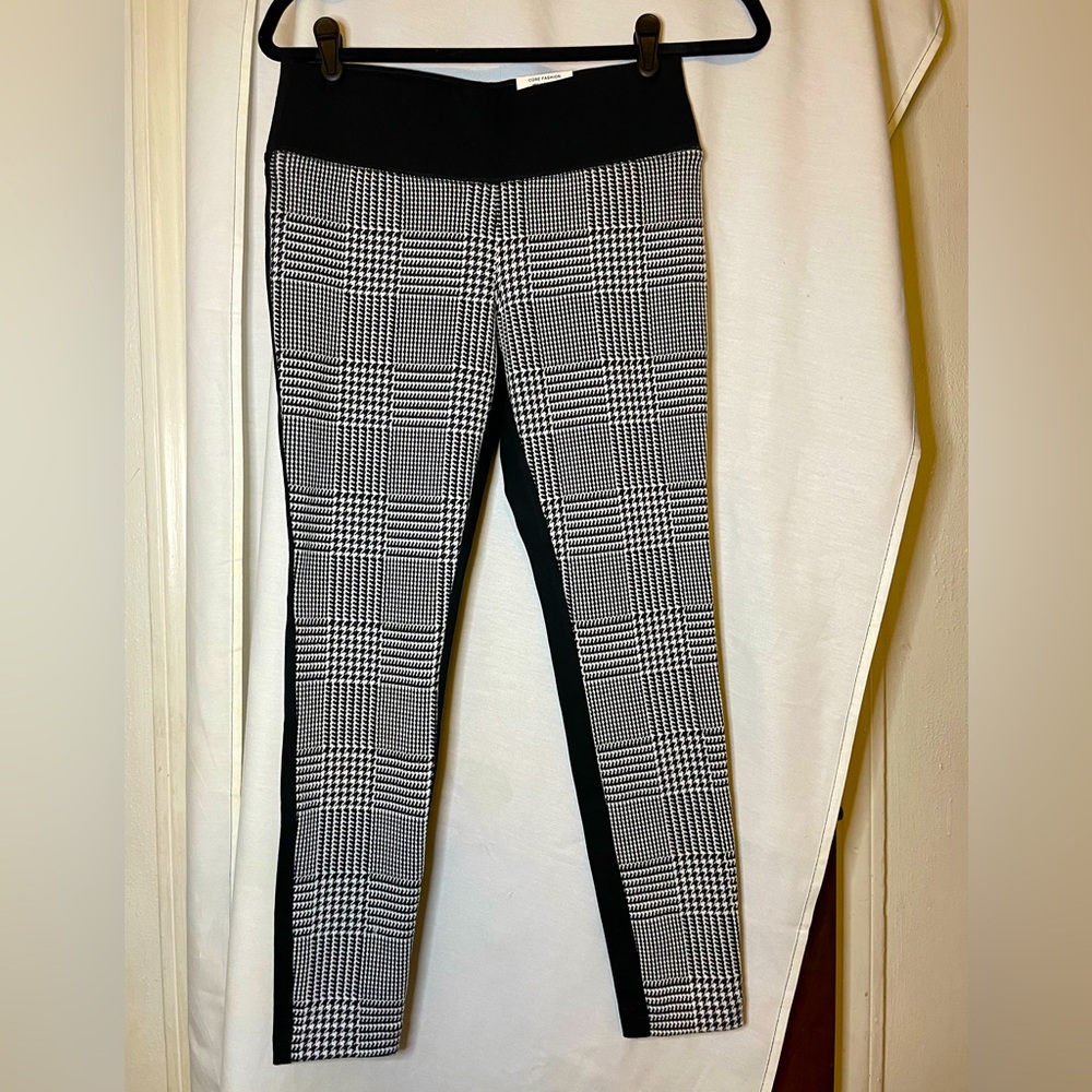 NWT INC International Concepts Houndstooth Skinny Leg Pant w Stretch Size 6P